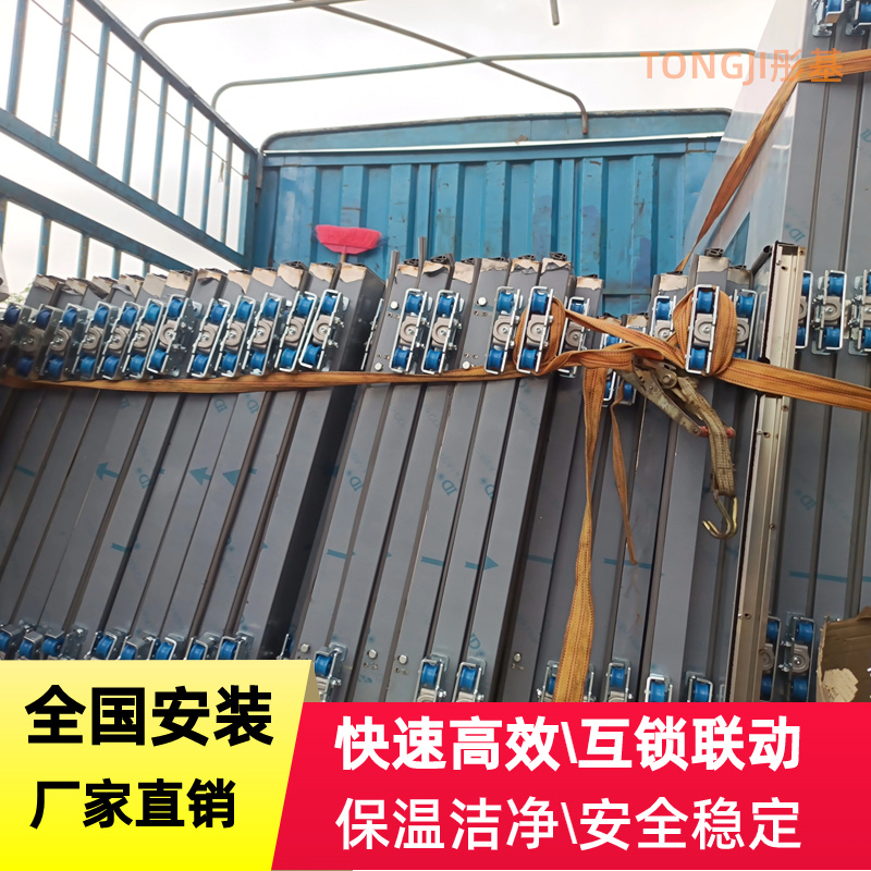 電動(dòng)雙開(kāi)玻璃門圖片